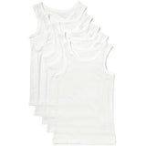 MS Pure Cotton Vests 11-12 Years White