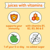 Innocent Plus Citrus Shield Orange Carrot Juice with Vitamins