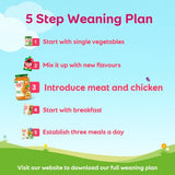 Cow Gate Pumpkin Chicken Rice Baby Food Meal Jar 8 Months