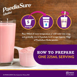 PaediaSure Shake Strawberry Nutritional Supplement Powder 1-10 Yrs