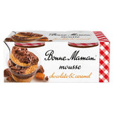 Bonne Maman Chocolate Caramel Mousse 2x70g