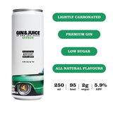 Gin Juice Citrus Can
