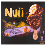 Nuii Caramelised Salted Almonds New Zealand Honey Ice Cream Sticks