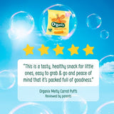 Organix Melty Organic Carrot Baby Puffs Multipack 6 months