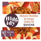 Higgidy Crispy Chilli Oil Mature Cheddar Quiche
