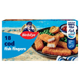 Birds Eye 18 MSC Breaded Cod Fish Fingers