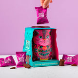 Monty Bojangles Persian Pink Cat Tin Choccy Scoffy Truffles