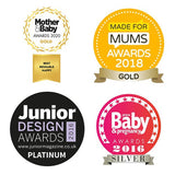 Bambino Mio Reusable Nappy One size fits all birth to 3-4 years Strawberry