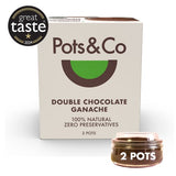 Pots Co Double Chocolate Ganache Twin Pack 2x80g