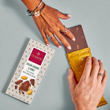 Domori Sicilian Almonds Honey Dark Chocolate with Criollo Cocoa