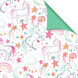 Unicorns Gift Wrap Sheets 2 per pack GOODS M&S