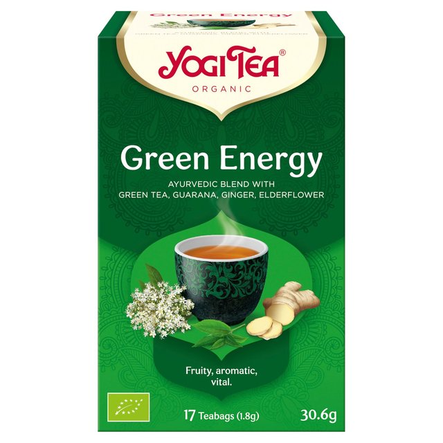 Yogi Tea Organic Green Energy Tea Bags 17 per pack GOODS M&S