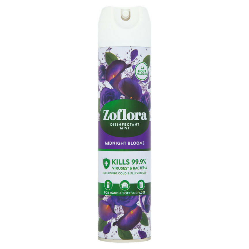 Zoflora Disinfectant Mist Midnight Blooms Accessories & Cleaning ASDA