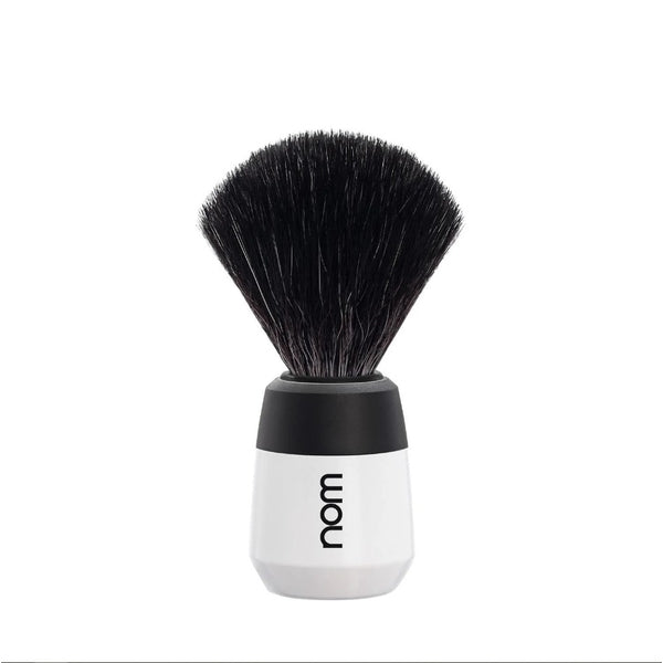 Nom MAX Vegan Fibre Shaving Brush in Olive - McGrocer