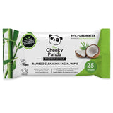 The Cheeky Panda Bamboo Facial Cleansing Wipes Coconut Scented 25 per pack GOODS M&S