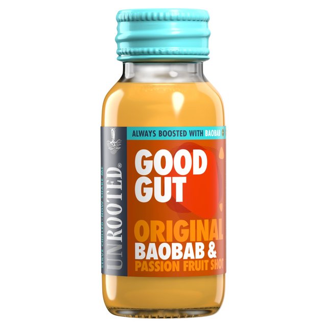 Unrooted Good Gut Original Baobab & Passion Fruit Shot 60ml GOODS M&S
