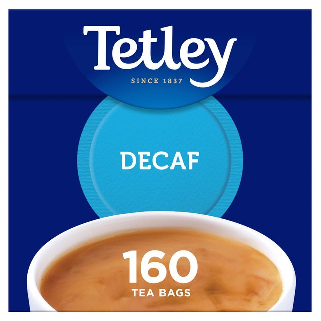 Tetley Decaffeinated Tea Bags 160 per pack GOODS M&S