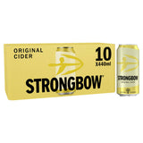Strongbow Original Cider 10x Cans GOODS ASDA