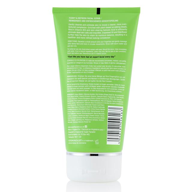 Super Facialist Salicylic Acid Anti Blemish Purify & Refresh Facial Scrub 150ml GOODS M&S