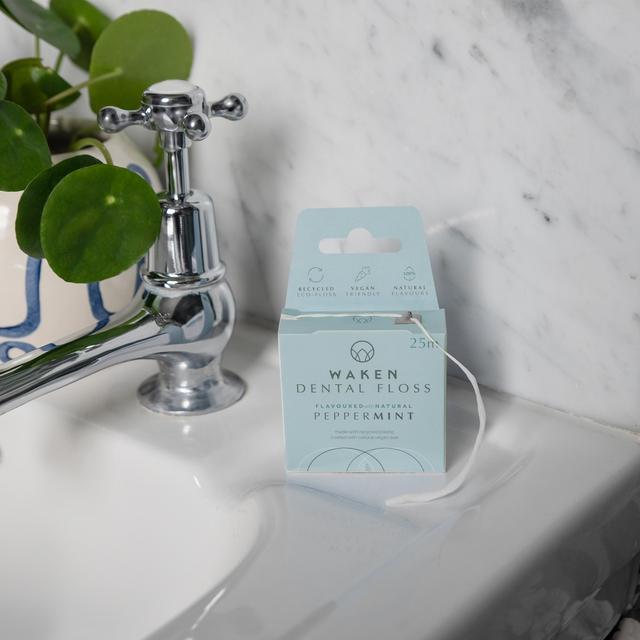 Waken Dental Floss Peppermint 16g GOODS M&S