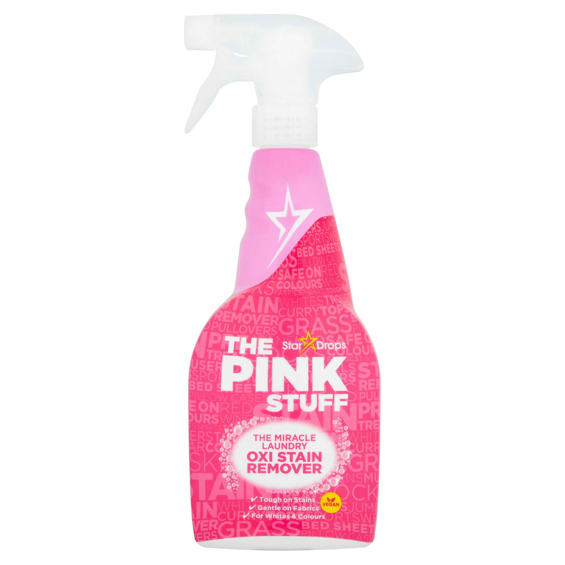 Stardrops the Pink Stuff Miracle Laundry Oxi Stain Remover 500ml GOODS Sainsburys