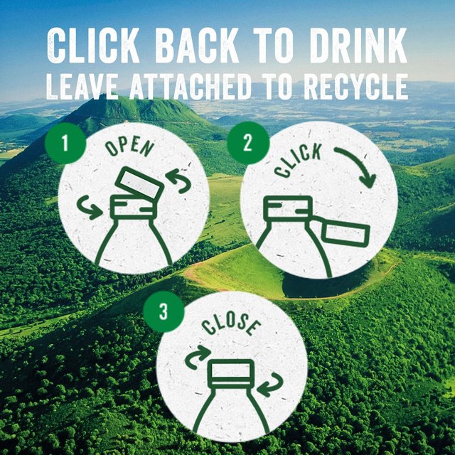 Volvic Touch of Fruit Sugar Free Peach & Raspberry Natural Flavoured Water 1.5L GOODS M&S