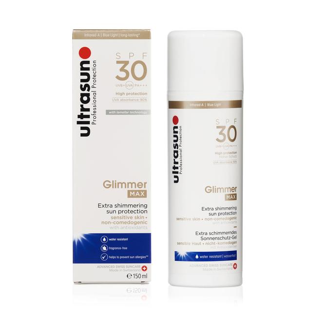 Ultrasun SPF 30 Glimmer Max Shimmering Sunscreen 150ml GOODS M&S