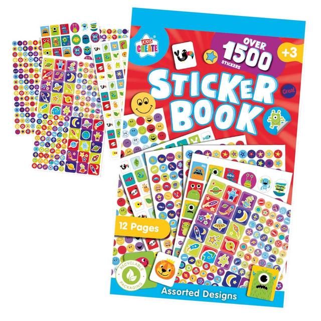Sticker Book 1500 Stickers GOODS M&S