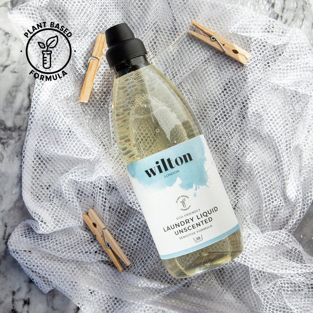Wilton London Eco Non-bio Laundry Liquid Unscented 1L GOODS M&S