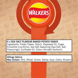Walkers Baked Sea Salt Multipack Snacks 6 per pack GOODS M&S