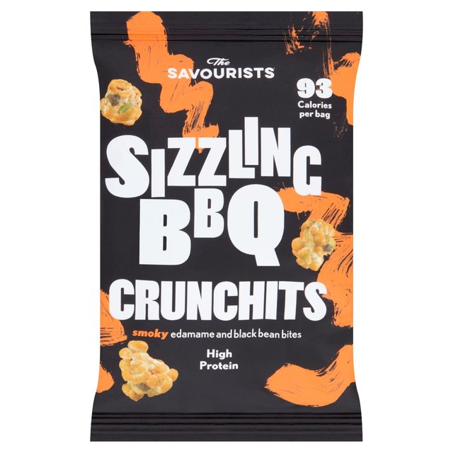 The Savourists Sizzling BBQ Crunchits 25g GOODS M&S