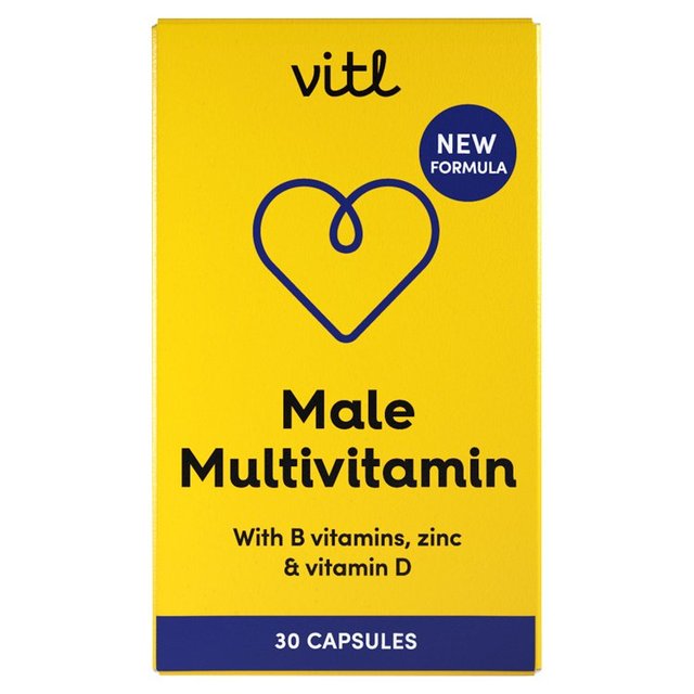 Vitl Male Multivitamin 30 per pack GOODS M&S