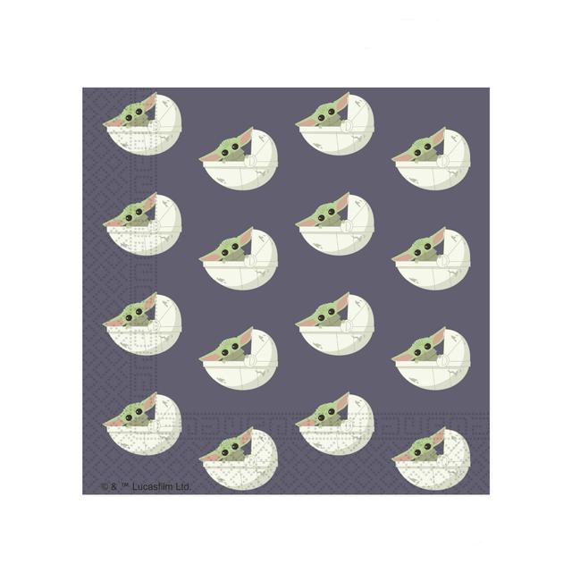 Star Wars Mandalorian Paper Napkins 20 per pack GOODS M&S