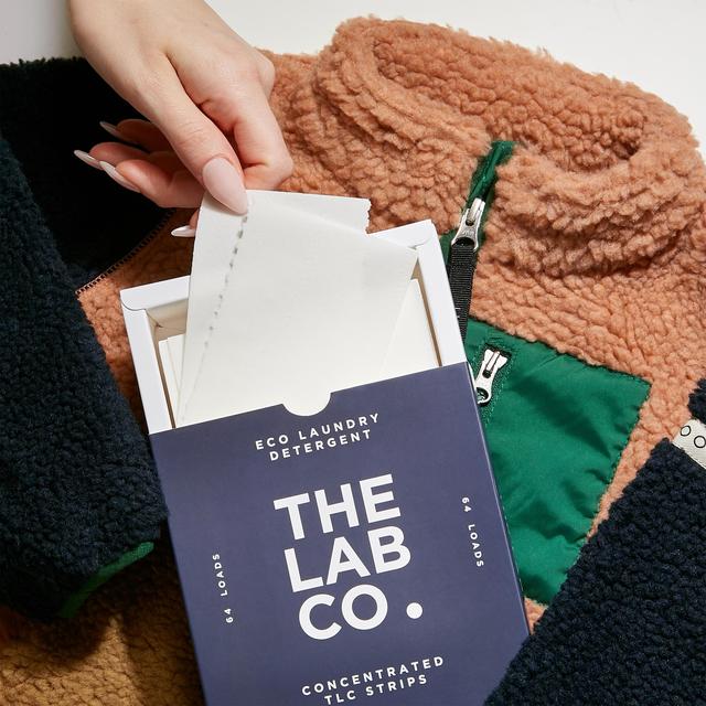 The Lab Co. Laundry Detergent Sheets Non Bio Relaxing Scent 64 Loads 64 per pack GOODS M&S