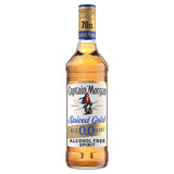 Captain Morgan Spiced Gold 0.0% Alcohol Free Spirit 70cl Bottle - McGrocer