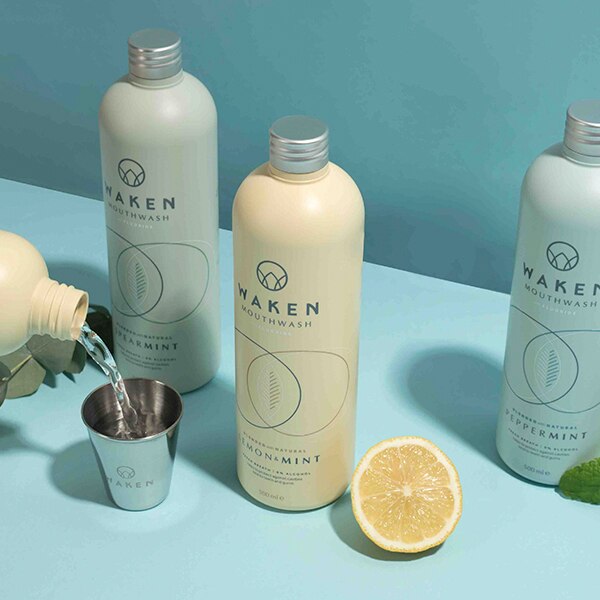 Waken Vegan Mouthwash Spearmint 500ml GOODS Superdrug