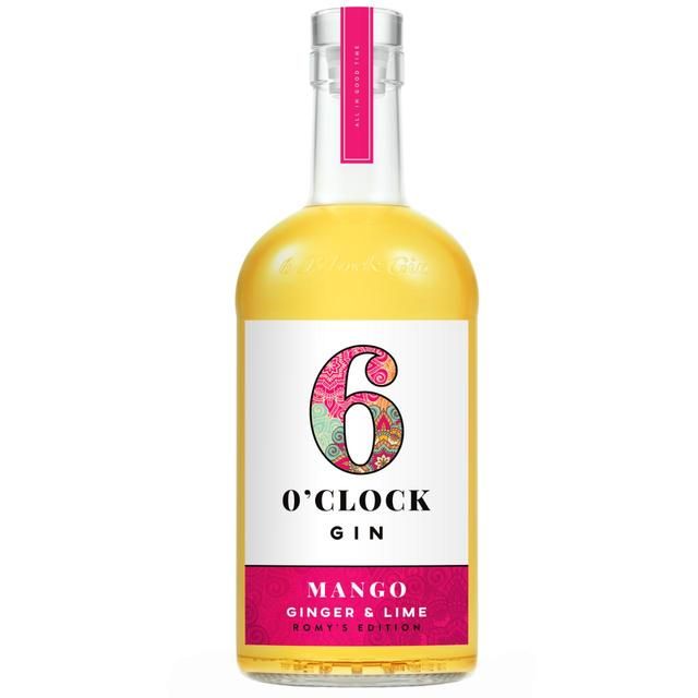 6 O'clock Gin Romy's Edition - Mango Ginger & Lime 70cl - McGrocer