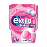 Wrigley's Extra Refreshers Bubblemint Sugar Free Chewing Gum Bottle 30pcs 67g GOODS M&S