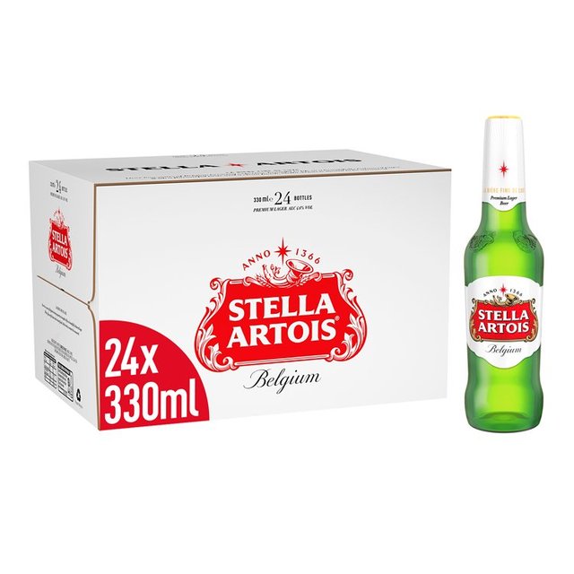Stella Artois Bottles 24 x 330ml GOODS M&S