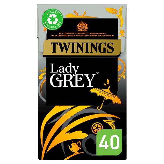 Twinings Lady Grey Tea 40 per pack GOODS M&S