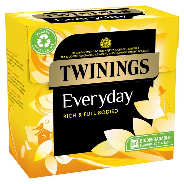 Twinings Everyday Tea 80 Tea Bags 80 per pack GOODS M&S
