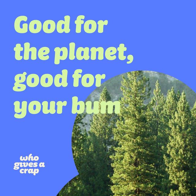 Who Gives A Crap 100% Recycled Toilet Paper 8 per pack GOODS M&S