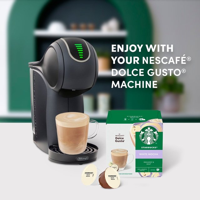 Starbucks by Nescafe Dolce Gusto White Mocha 12 per pack GOODS M&S