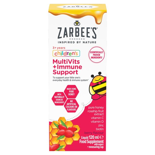 Zarbee's Children's Multivits + Immune Support 120ml GOODS M&S