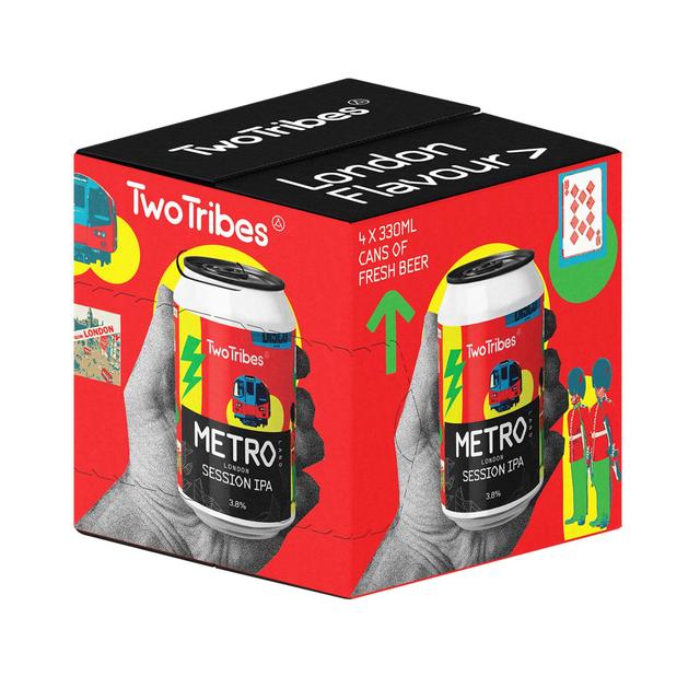 Two Tribes Metro Land Session IPA 4 x 330ml GOODS M&S