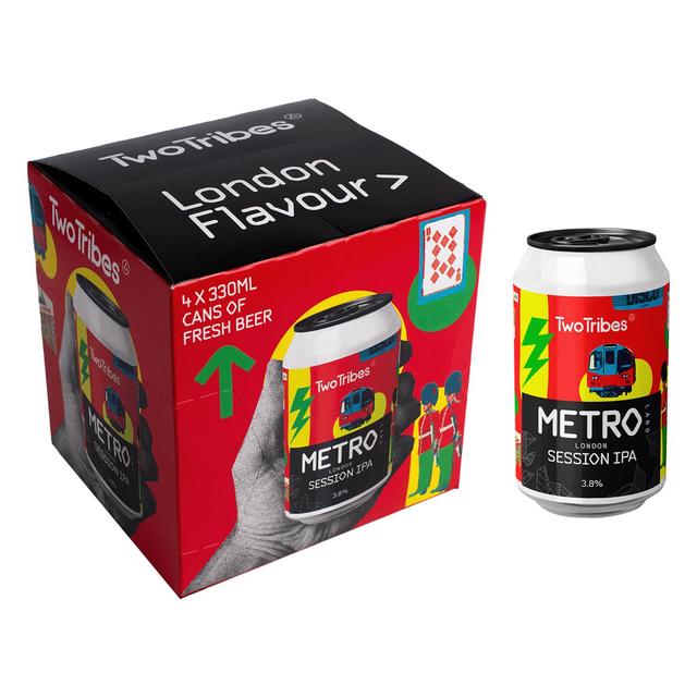Two Tribes Metro Land Session IPA 4 x 330ml GOODS M&S