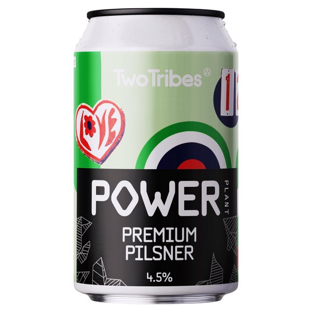 Two Tribes Power Plant Premium Pilsner 330ml GOODS M&S
