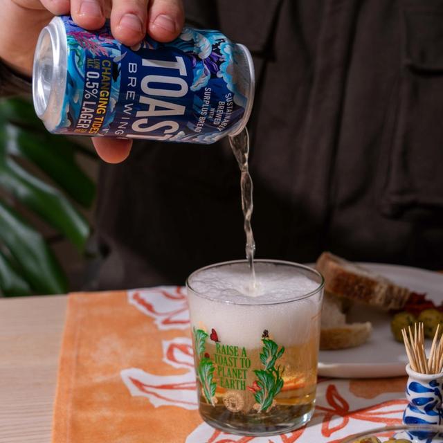 Toast Brewing Changing Tides 0.5% Lager 330ml GOODS M&S