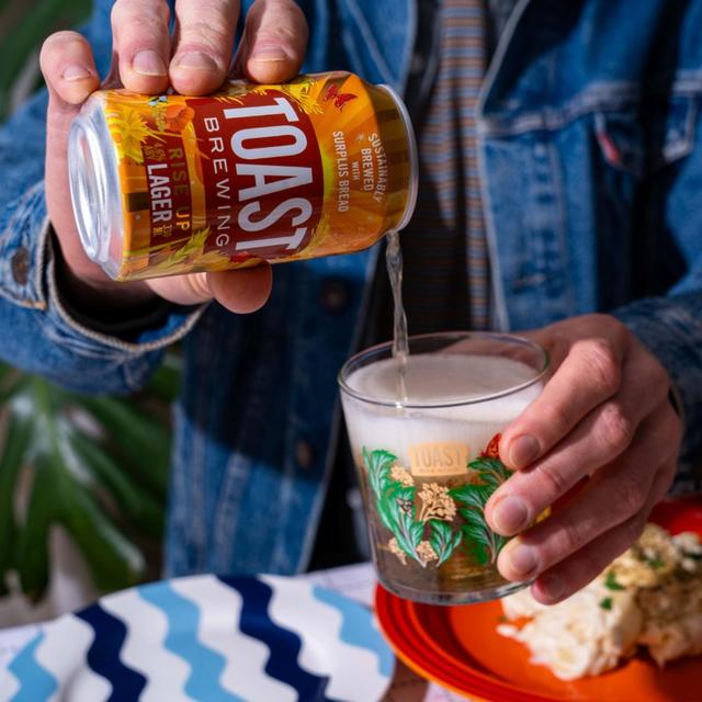 Toast Brewing Rise Up Lager 330ml GOODS M&S