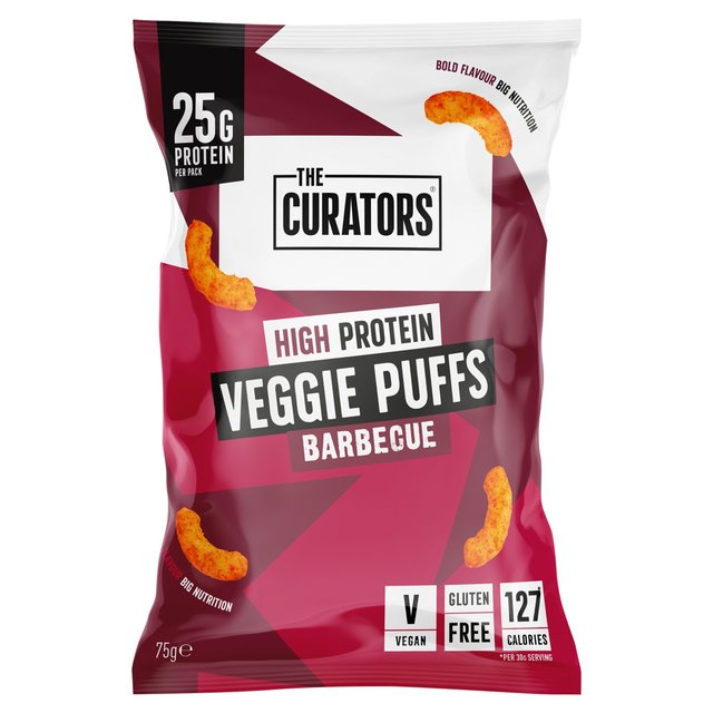 The Curators BBQ Veggie Puffs 75g GOODS M&S